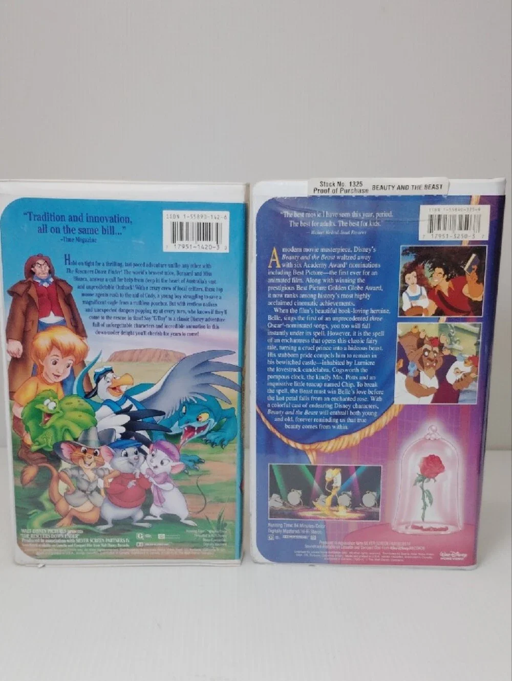 The Classic Black Diamond Walt Disney Home Videos VHS